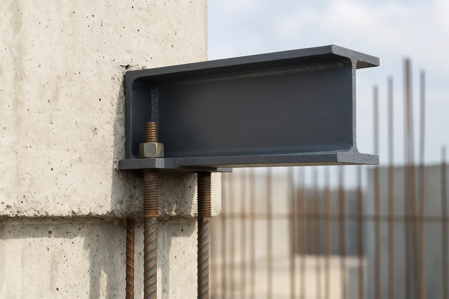 چگونه تیرآهن مناسب می‌تواند بر استحکام سازه‌های بتنی تأثیر بگذارد؟