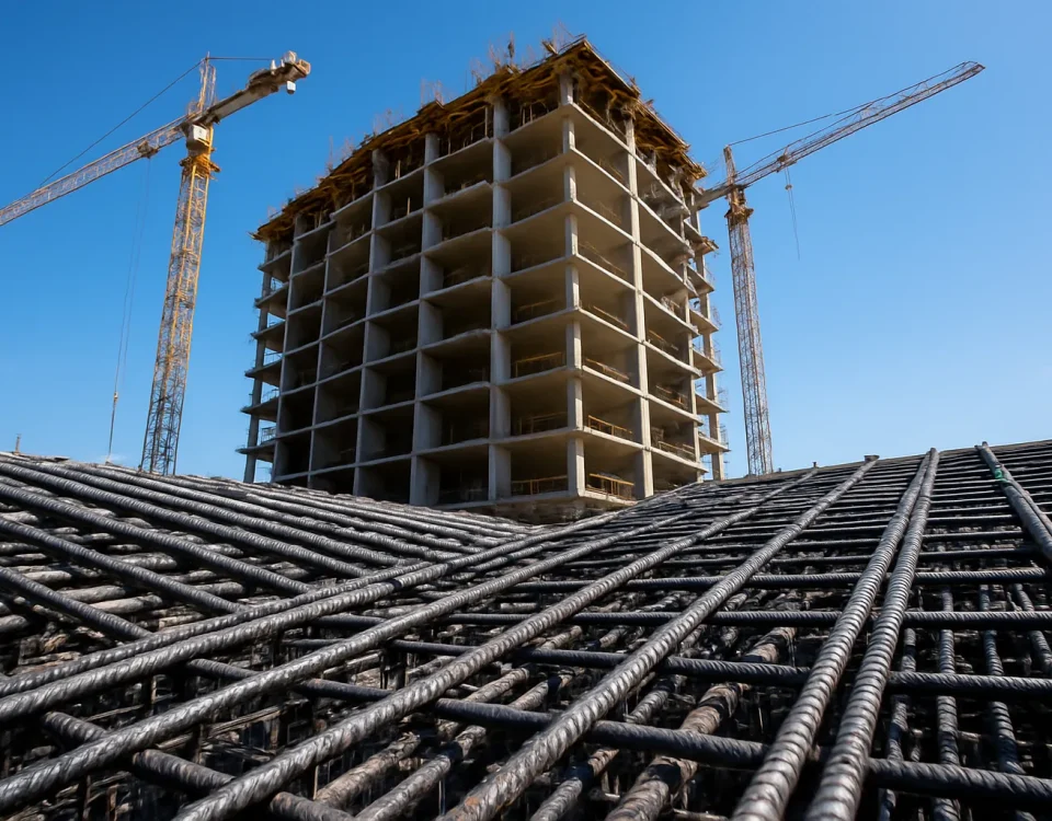 میلگردهای فولادی: بهترین انتخاب برای ساختمان‌های بلند