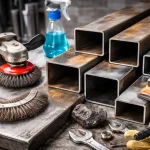 روش‌های بهینه برای تمیزکاری پروفیل‌های آهنی