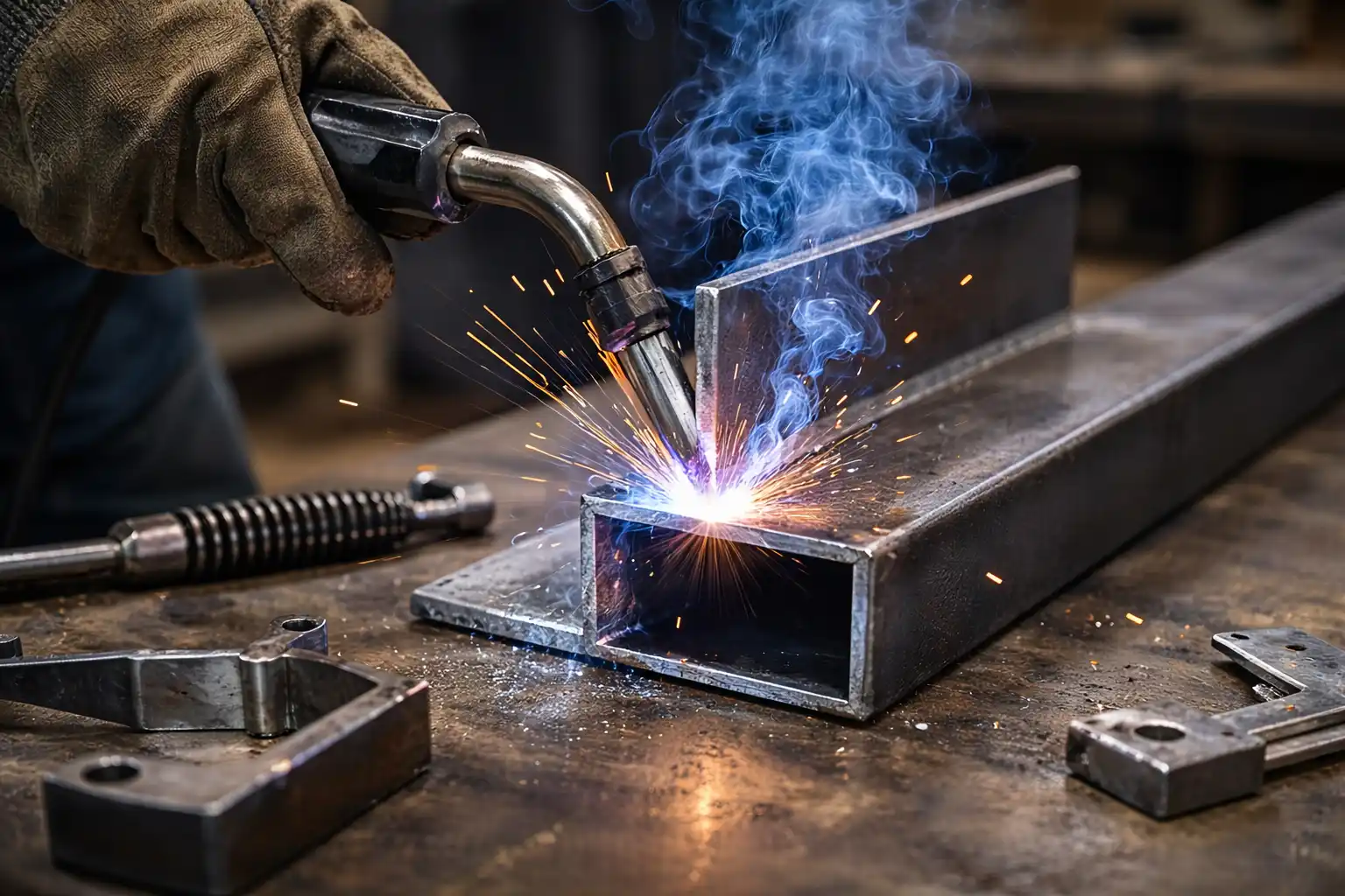 بهترین روش جوشکاری نبشی و ناودانی؛ راهنمای فنی انتخاب فرآیند و کنترل کیفیت