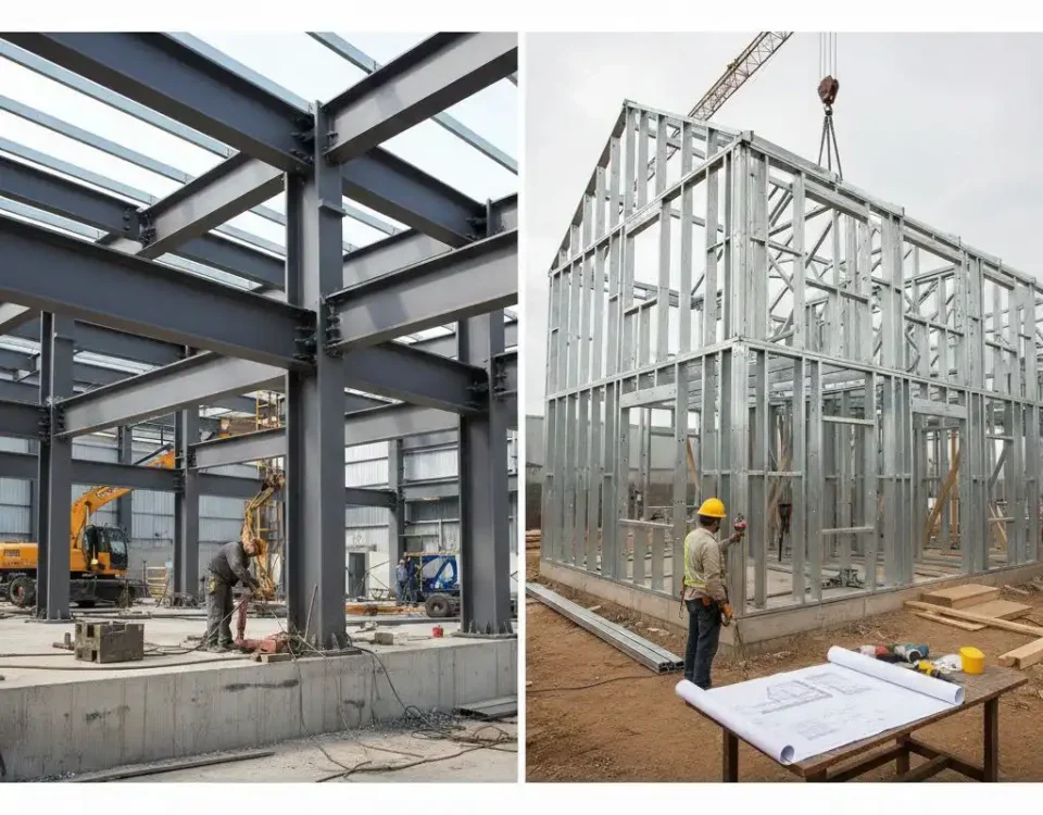 نکات مهم در انتخاب نبشی برای سازه‌های سنگین و سبک