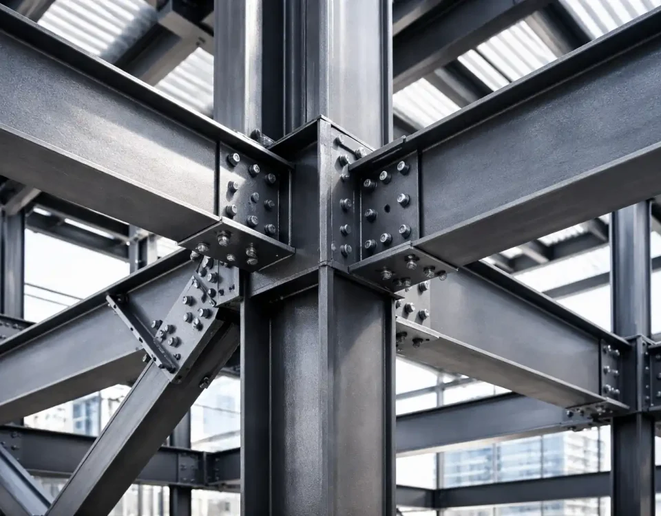 نمونه‌های موفق استفاده از نبشی در ساخت اسکلت‌های فلزی